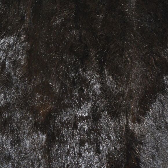 ANDREW MARC Women's Genuine New Zealand Opossum Fur Vest Black Size M - Picture 7 of 10